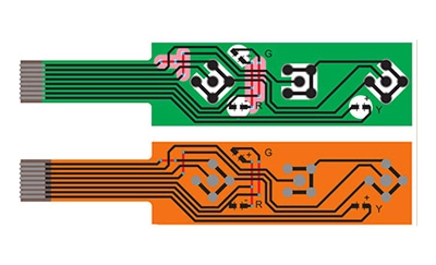 Características del interruptor de membrana flexible