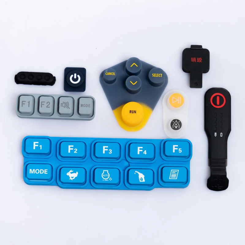 Teclado de goma de silicona