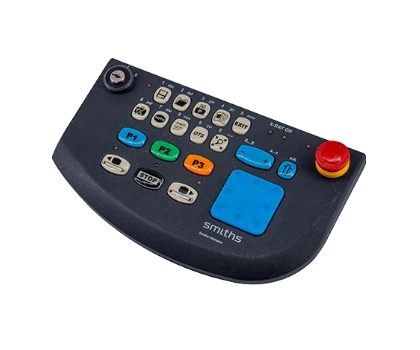 Componentes y opciones del interruptor de membrana