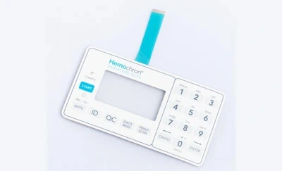 Diseñar interruptores de membrana para controles del ventilador