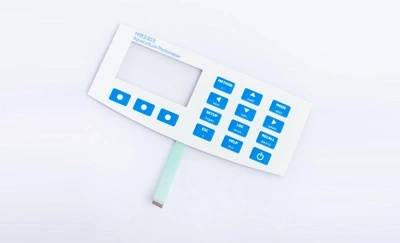 ¿Qué opciones de forma están disponibles para los interruptores de membrana en relieve?